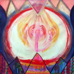 Creation, 45X65, Original SOLD
(NOW available as print on paper or canvas, starting at $111; sizes begin at 8 x10. please contact Oonagh on her contact page for more details)