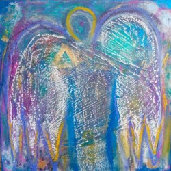 divine masculine, 20x20, Original SOLD
(NOW available as print on paper or canvas, starting at $111; sizes begin at 8 x10. please contact Oonagh on her contact page for more details)